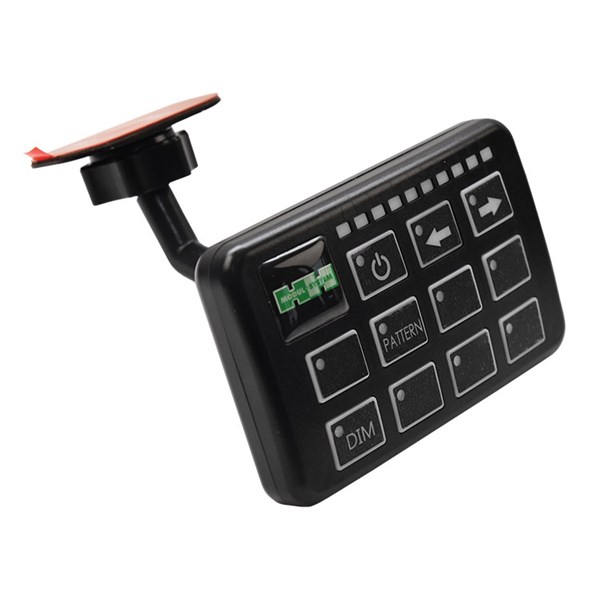 Light bar control panel