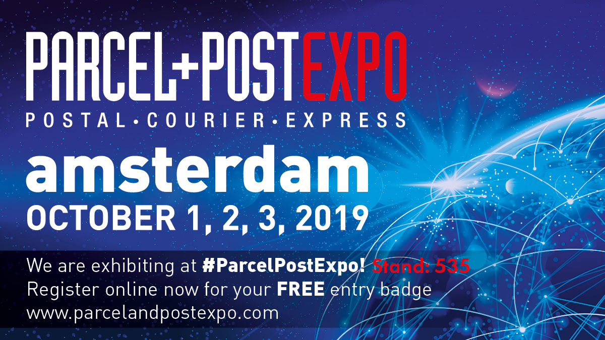 Navštivte náš modulový systém na veletrhu Parcel+Post Expo 2019